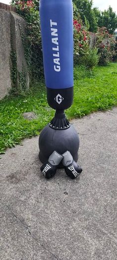 Freestanding punch bag