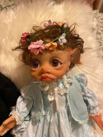 Reborn XMAS WOODLAND ELFS  woodland elf's very cute for collectors going to a wedding