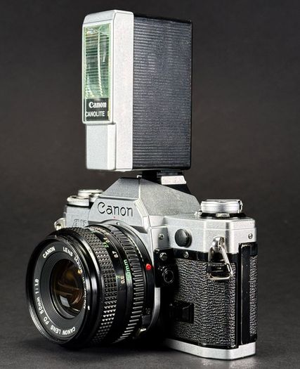 Canon AE 1  camera kit.