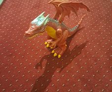 ZURU Robo Alive Fire Breathing Roaring Dragon , Red