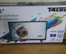 Brand New T4tec 24" Full HD 1080p LED TV TT2416UHN Boxed Saorview Satellite