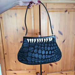 Moschino Vintage 1980's Black Handbag