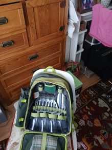 4 piece picnic backpack