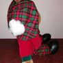 Rare Vintage Tartan Bear 1990 Image 3
