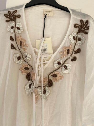 oversize cotton beach dress