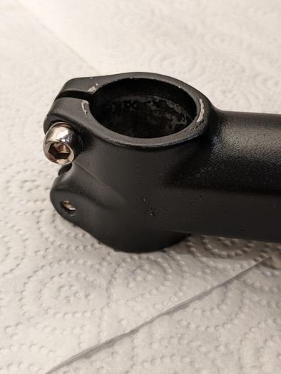 Noname threadless stem, for 1 1/8" steerer, 31.8 mm handlebar