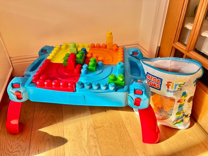Duplo table and blocks