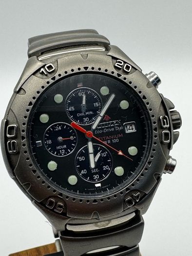 CITIZEN Promaster Eco-Drive Duo Titanium watch