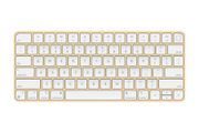 Apple Magic Keyboard (A3118) - with Touch ID - for Mac Models Silicon (QWERTY English) Yellow / Gold (Original/ Brand New)