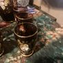 Vintage decanter glass sets free postage Image 3
