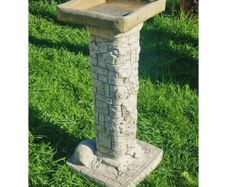 Bird Bath Square Ivy-GL-BB017