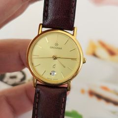 Vintage Swiss Made Grovana Lady's Quartz Swiss Watch