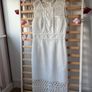dress marks & Spencer size 10 white lace Broderie anglaise Image 3