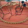 Gothic Design, Cozy Nights In/Candle Lit Supper, . Metal Wine Rack & Candle Holders,Complete Bundle Image 3