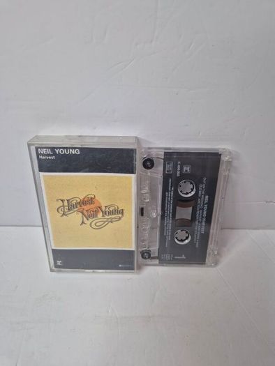 Neil Young Harvest Vintage Cassette Tape
