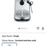 Espresso coffee machine(Sage- breville) Image 2