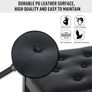 Leather Piano Dressing Stool  Black Image 5