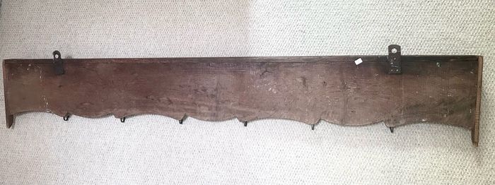 Vintage French ledge solid wood