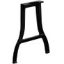 Dining Table Legs 2 pcs A-Frame Cast Iron Image 2
