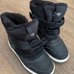 Boy KARRIMOR Black snow boots Size: 34 (EUR)  C2 UK