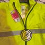 Hi vis running jacket Image 3