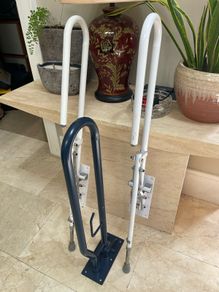 As New - 3 x Disability Aids - Hinged Arm Supports - Can Support