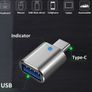 USB 3.0 to Type C OTG Adapters USBC Male to USBA Female Converter Micro 5Pin Connector for Samsung Xiaomi Huawei Apple Macbook Image 8