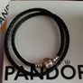 New pandora black leather bracelet Image 2