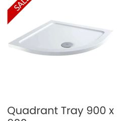 900 Quadrant Shower Tray SALE PRICE
