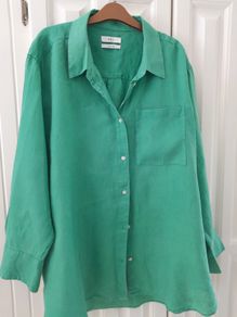 Oversized Linen Shirt from M&S