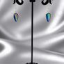 925 Sterling Silver & Dichroic Glass Earrings Image 10