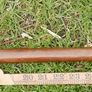 Vintage HORSE HEAD Walking Stick Brass Handle Image 8