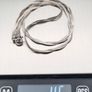 Vintage 925 Sterling Silver Italian Twisted Herringbone Chain Image 8