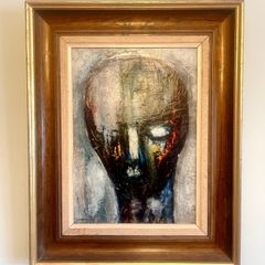 1964 Mid century modernist oil on board by Irish artist Jack Pakenham RUA