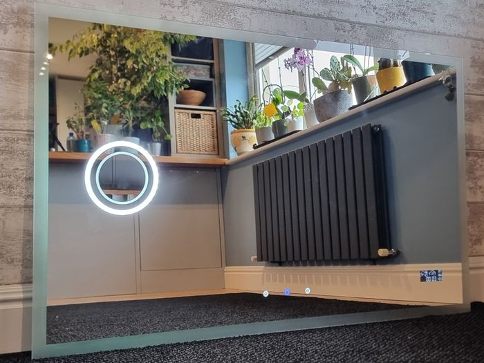LED Bathroom Mirror Bluetooth Speakers