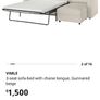 sofa bed Vimle as new (delivery possible) Image 5