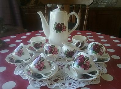 Regina China Coffee Set