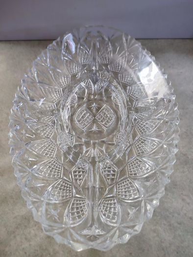 Bohamine Crystal 5 Section Nut Dish.
