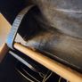 Vintage leather case . Very heavy . stitched. Image 8
