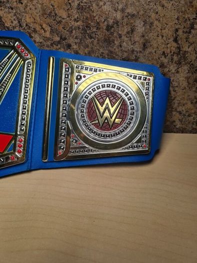Kids Junior Wwe Wrestling Belt Universal Champion Blue Mattel 2014