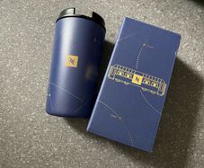Nespresso LIMITED EDITION Nomad Festive Travel Mug Odyssey Blue