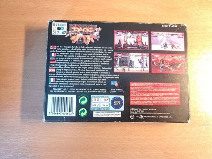 Primal Rage (cib) - Snes