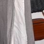 Grey herringbone curtains 45 x 52 (per curtain) Image 3