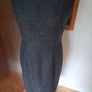 Hobbs Quality Wool Mix Grey Pinafore Dress Size 12 Image 7
