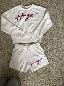 HUGO white set bottom (12XS) top (14S)
