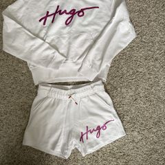 HUGO white set bottom (12XS) top (14S)