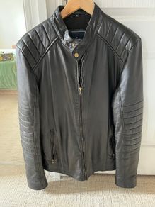 Mens leather jacket