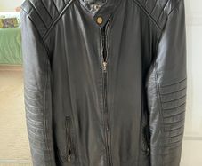 Mens leather jacket