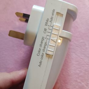 Baby kids nursery room dim plug in lamp light colours changing