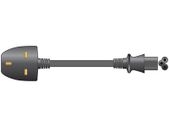 Clover Leaf Mains Cable 2 Meter